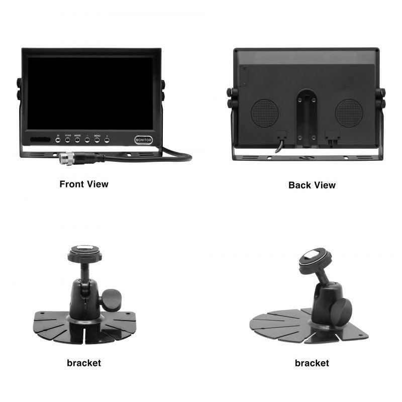 5.0” TFT LCD 3CH Rear View Monitor