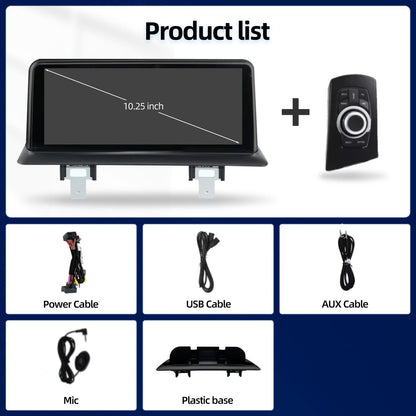10.25 Inch / 12.3 Inch Linux System Wireless CarPlay Android Auto Screen for BMW 1 Series E81 E82 E87 E88 CCC System (2004 - 2007) / CIC System (2008 - 2011)