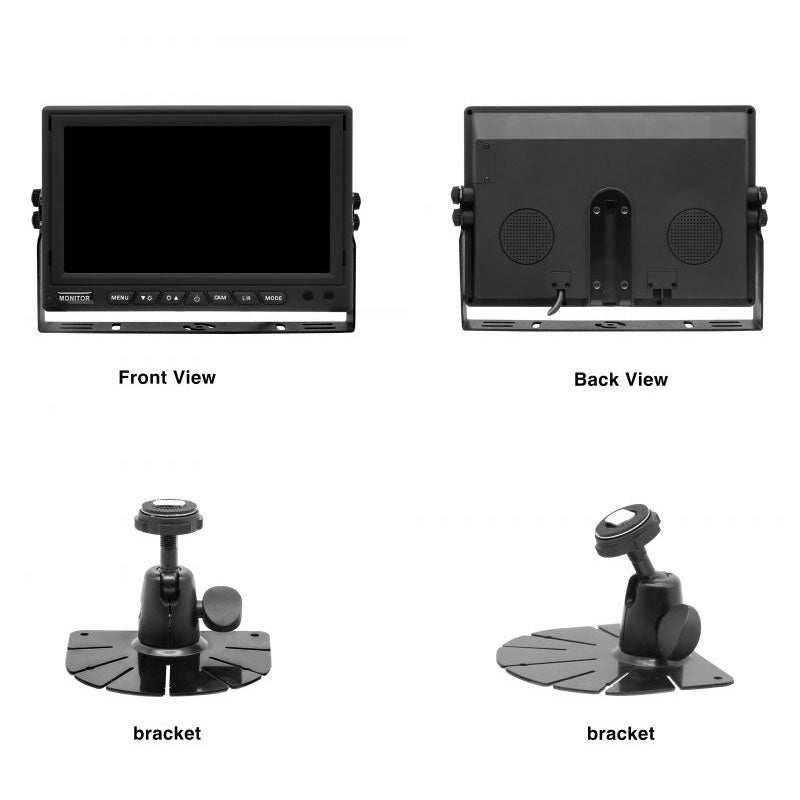 7.0” TFT LCD 3CH Rear View Monitor