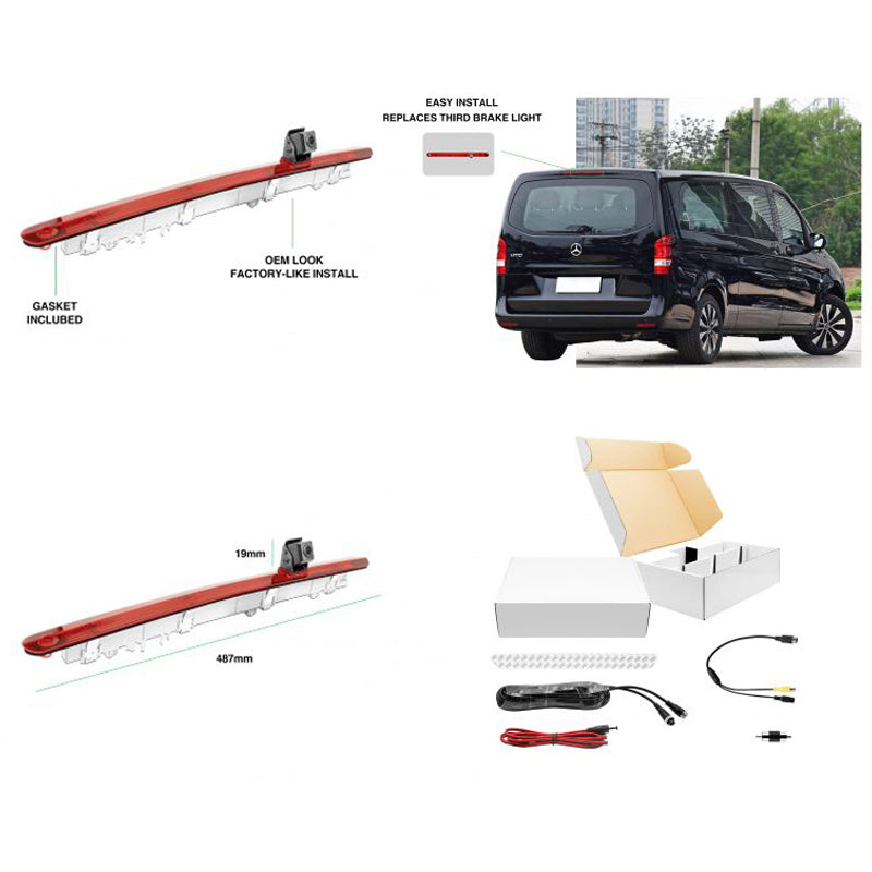 Brake Light Camera for Mercedes-Benz Vito Tail Lift Door (2016- )