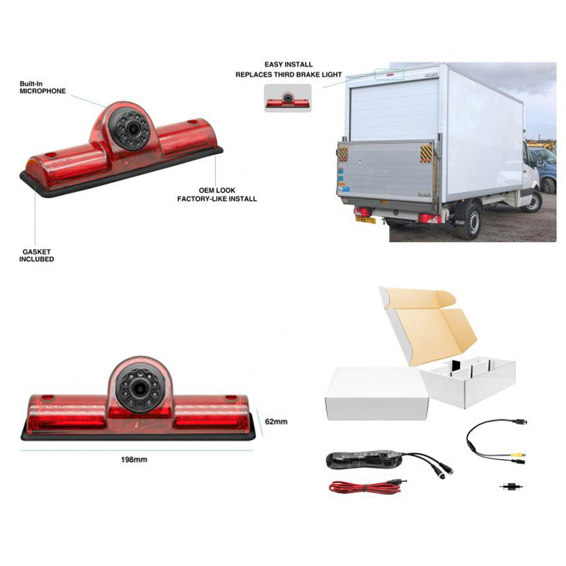 Cargo Van Universal Brake Light Camera