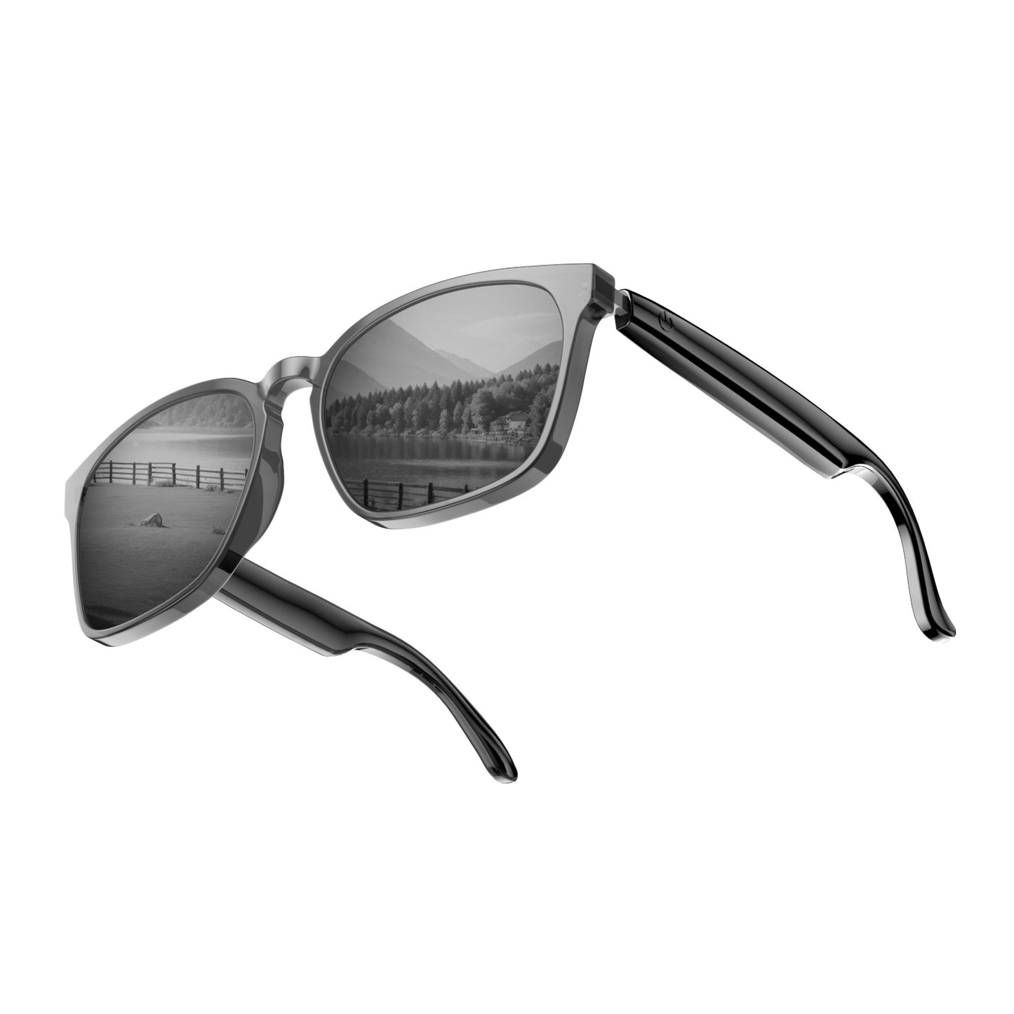 AI Smart Bluetooth Earphone Glasses Stereo Sound Audio Calls Simultaneous Translation