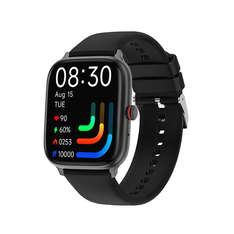 1.83” TFT Screen Smart Watch BT Phone Call Real Time Heart Rate Monitor Multi-Sports Mode Music Control
