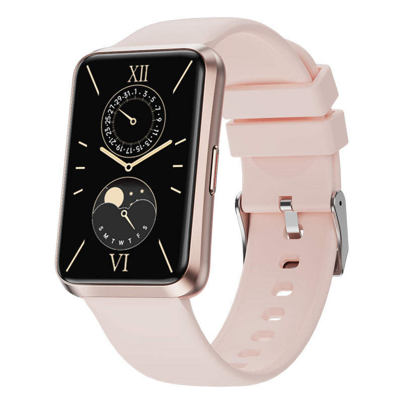 1.57” TFT Screen Smart Band BT Phone Call Voice Assistant Red Light SpO2 Multi-Sport Modes Heart Rate Monitor