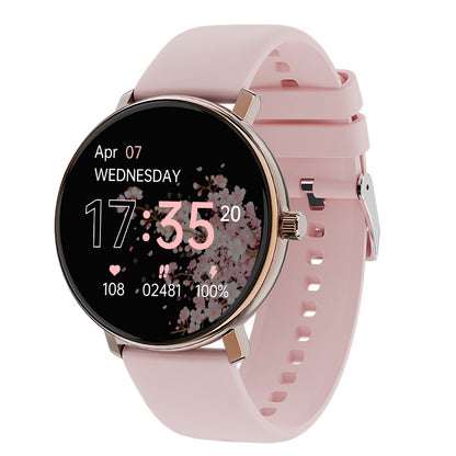 1.32” AMOLED Screen Smart Watch Lady’s Design BT Phone Call Voice Assistant Sport Heart Rate Monitor Multi-Sports Mode