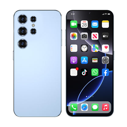 6.5 Inch S25 Ultra Android Smart Cell Phone High Pixels Screen Large Capacity Battery