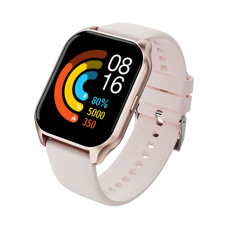 1.83” TFT Screen Smart Watch BT Phone Call Voice Assistant HR Monitor Red Light SpO2 Multi-Sport Modes REM Sleep