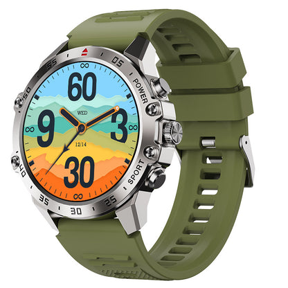 1.43” AMOLED Screen Men’s Classical Smart Watch BT Call Anti-Crush Anti-Dust Multi-Sports Mode Health Monitoring