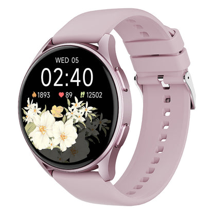 1.38” TFT Screen Smart Watch BT Phone Call Voice Assistant Red Light SpO2 Multi-Sport Modes World Clock