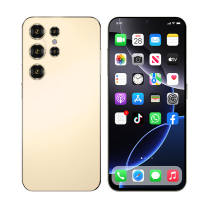 6.5 Inch S25 Ultra Android Smart Cell Phone High Pixels Screen Large Capacity Battery