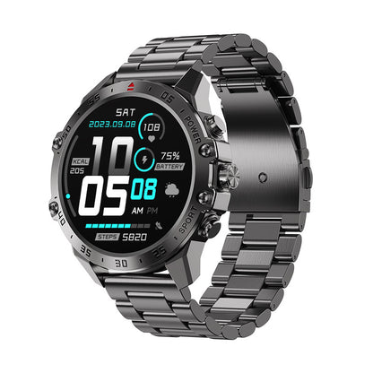 1.43” AMOLED Screen Men’s Classical Smart Watch BT Call Anti-Crush Anti-Dust Multi-Sports Mode Health Monitoring