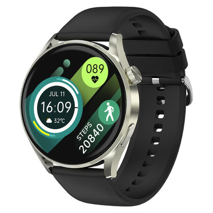 1.38” TFT Screen Smart Watch BT Phone Call Voice Assistant HR Monitor Red Light SpO2 Multi-Sport Modes